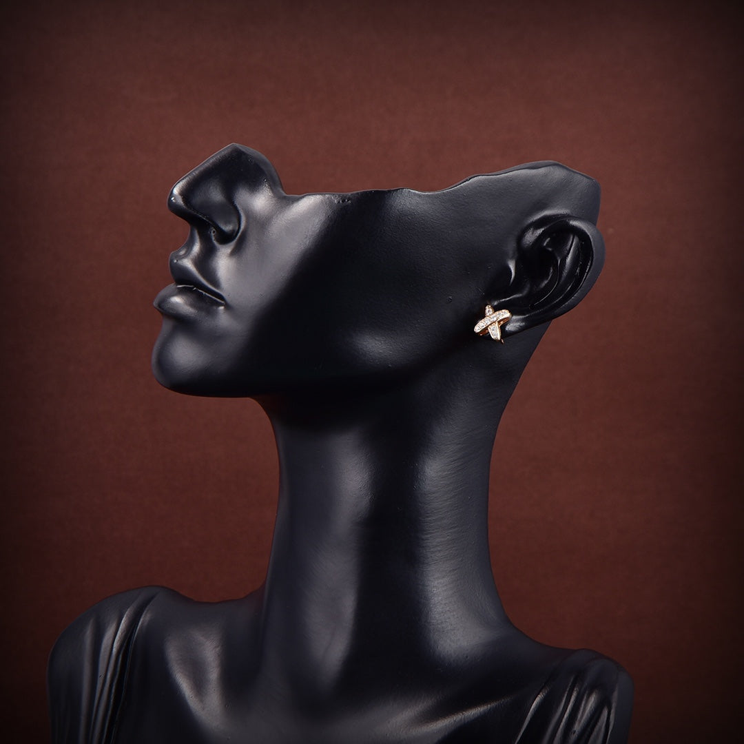 ¡®Lume Jewels¡¯JEUX DE GOLD DIAMOND EARRINGS