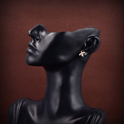 ¡®Lume Jewels¡¯JEUX DE GOLD DIAMOND EARRINGS