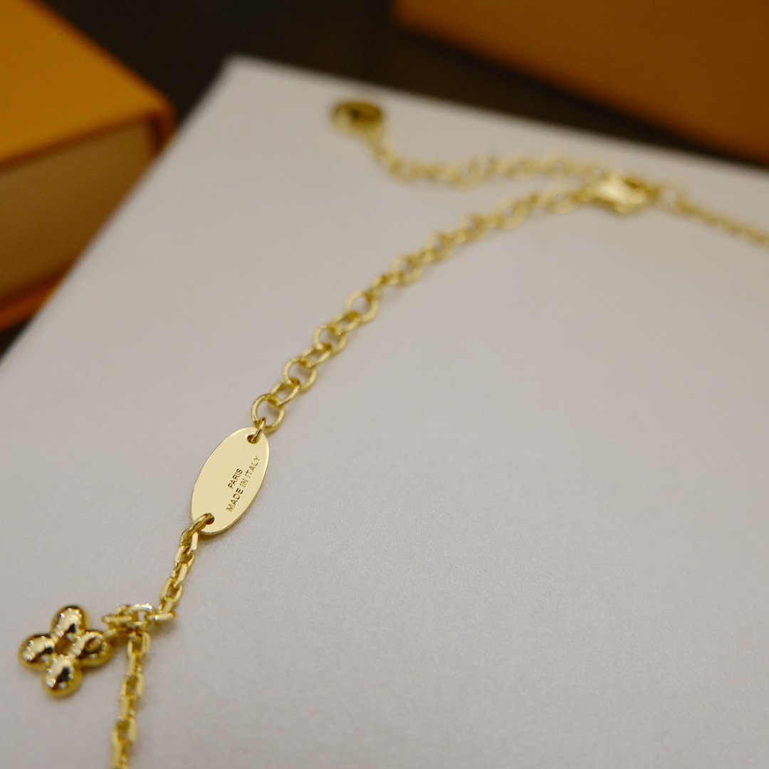 ¡®Lume Jewels¡¯BLOOMING SUPPLE NECKLACE BRASS