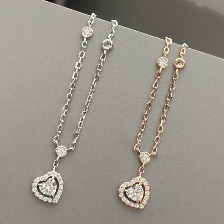 [Lume Jewels]JOY HEART DIAMOND NECKLACE
