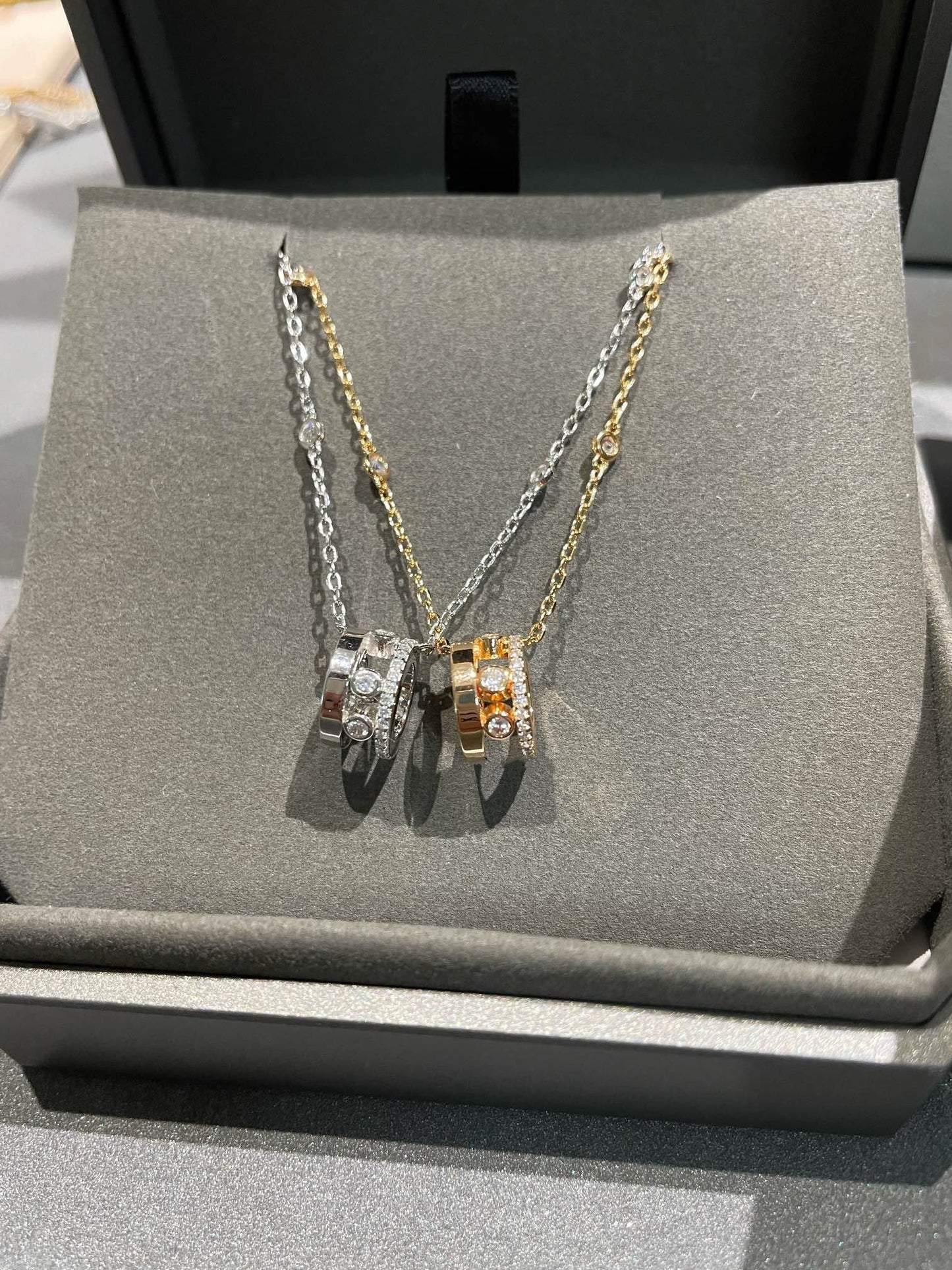 [Lume Jewels]CHAIN MOVE ROMANE PEDAND NECKLACE