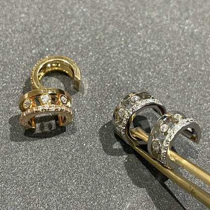 [Lume Jewels]MOVE ROMANE EARRINGS DIAMOND