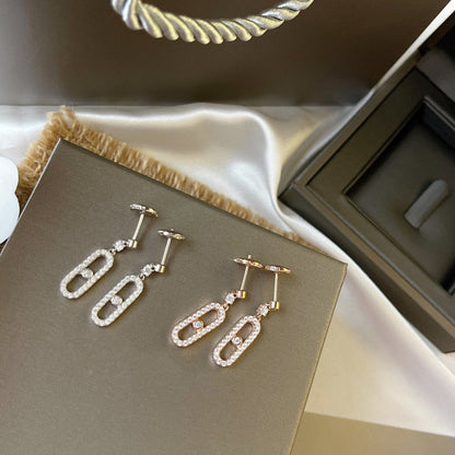 [Lume Jewels]DORMEUSES MOVE UNO DIAMOND EARRINGS