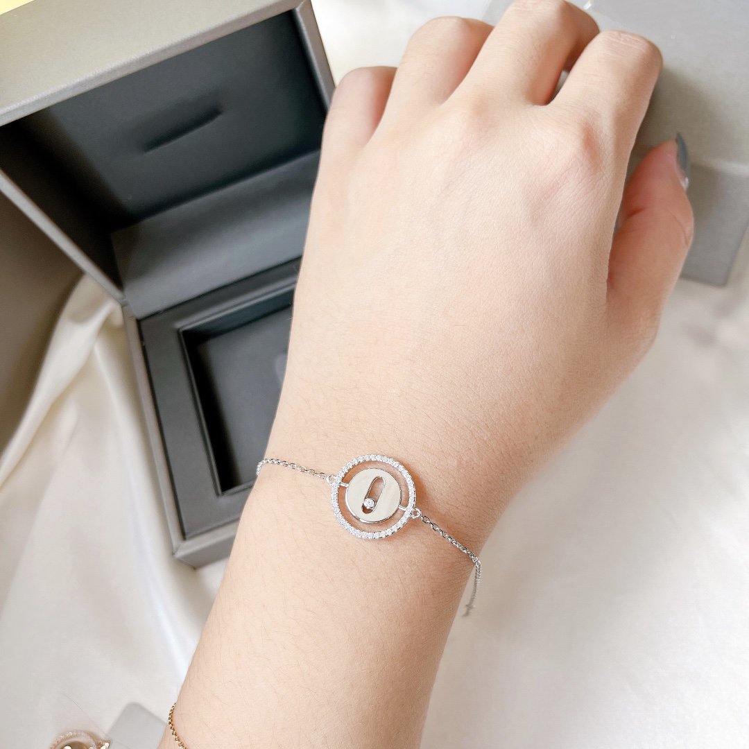 [Lume Jewels]LUCKY MOVE PAVED DIAMOND BRACELET
