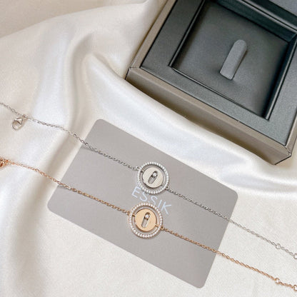 [Lume Jewels]LUCKY MOVE PAVED DIAMOND BRACELET