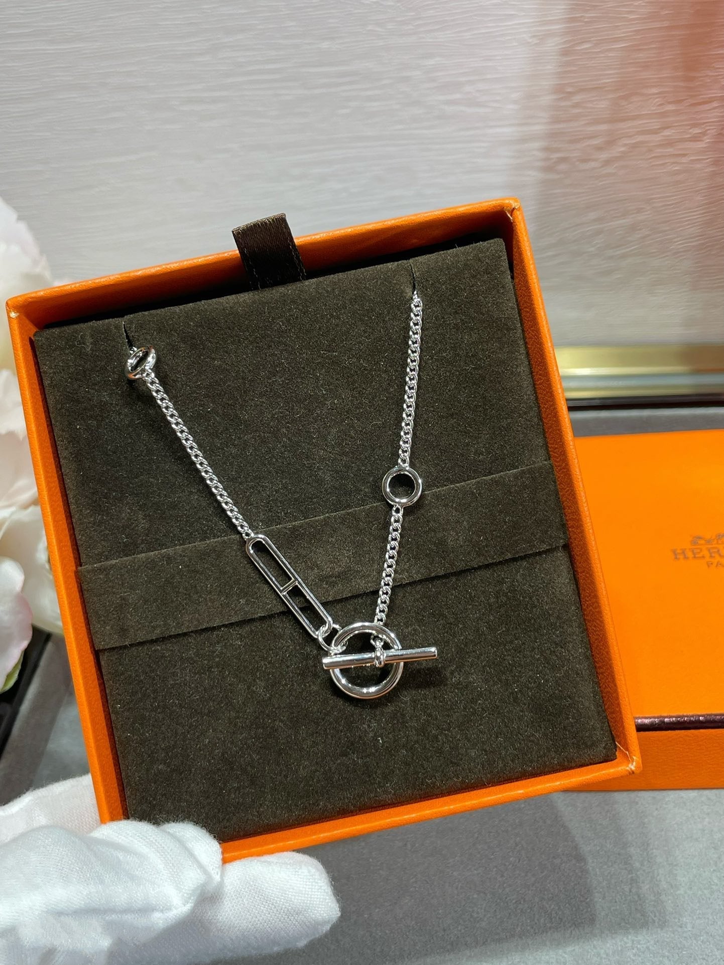 ¡®Lume Jewels¡¯HM STERLING CHAINE D'ANCRE HEART