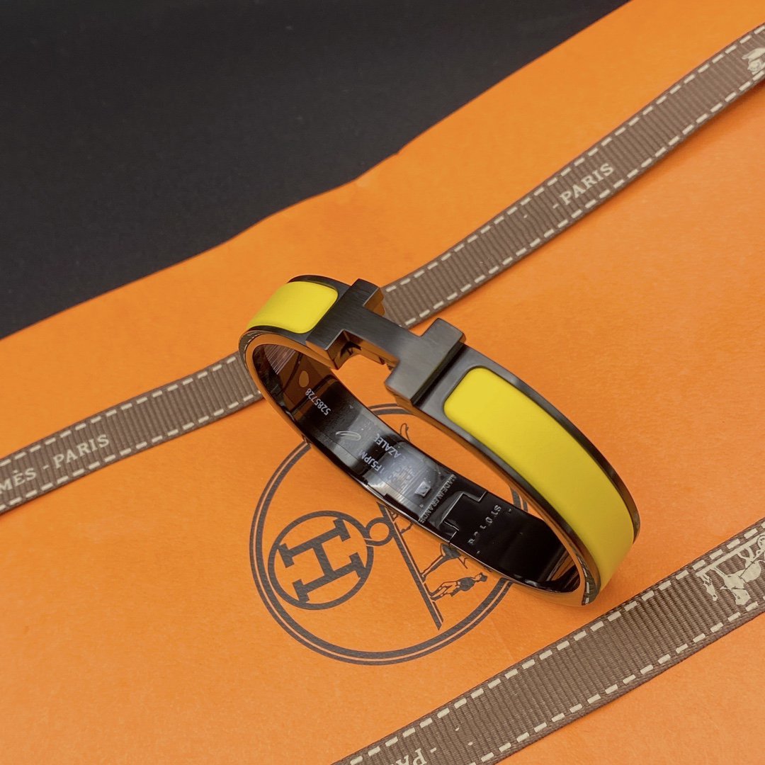 ¡®Lume Jewels¡¯CLIC HM SO BLACK YELLOW BRACELET