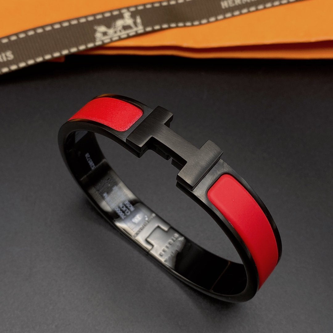 ¡®Lume Jewels¡¯CLIC HM SO BLACK RED BRACELET
