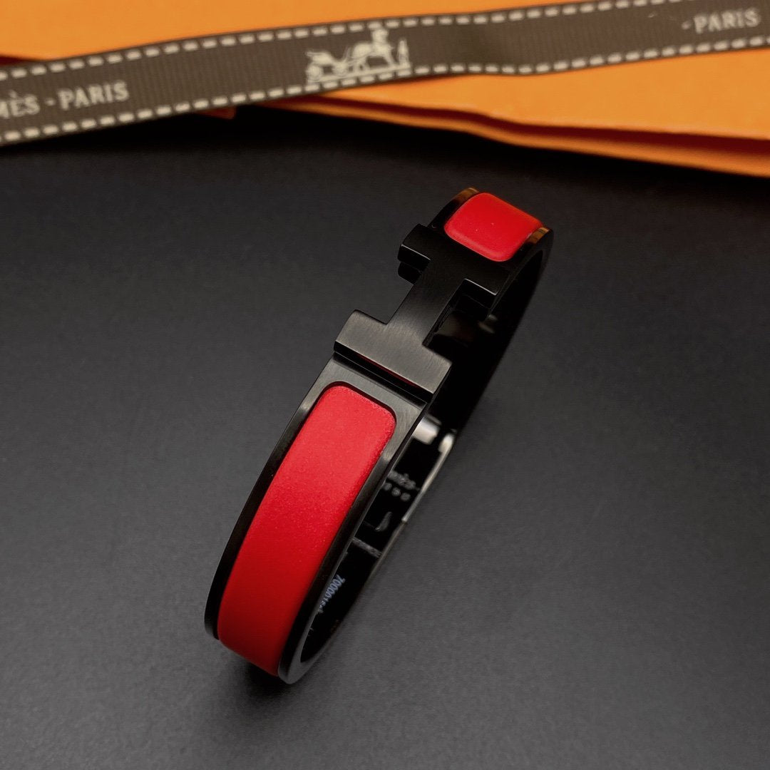 ¡®Lume Jewels¡¯CLIC HM SO BLACK RED BRACELET