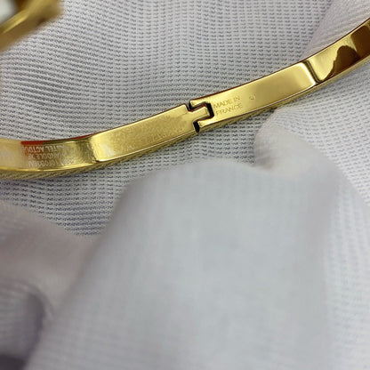 ¡®Lume Jewels¡¯CLASSIC HM CLIC WHITE 8MM ENAMEL BRACELET