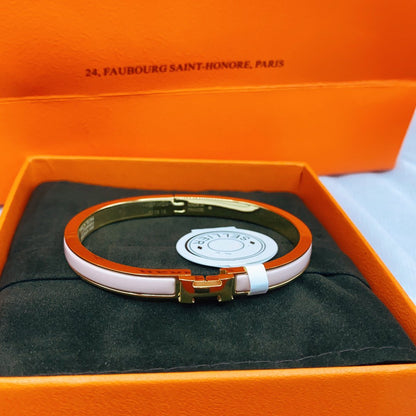 ¡®Lume Jewels¡¯CLASSIC HM CLIC  PINK 8MM ENAMEL BRACELET
