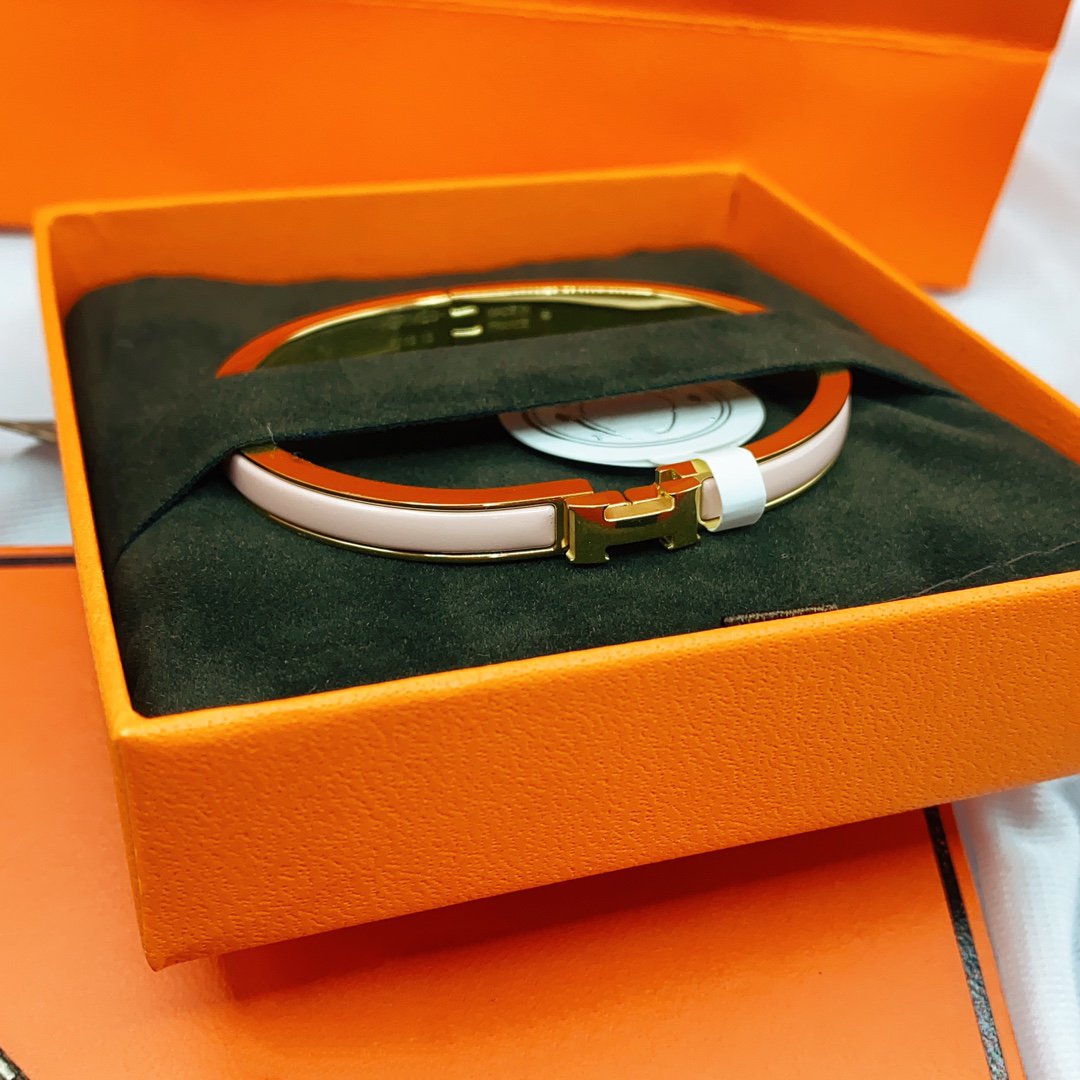 ¡®Lume Jewels¡¯CLASSIC HM CLIC  PINK 8MM ENAMEL BRACELET