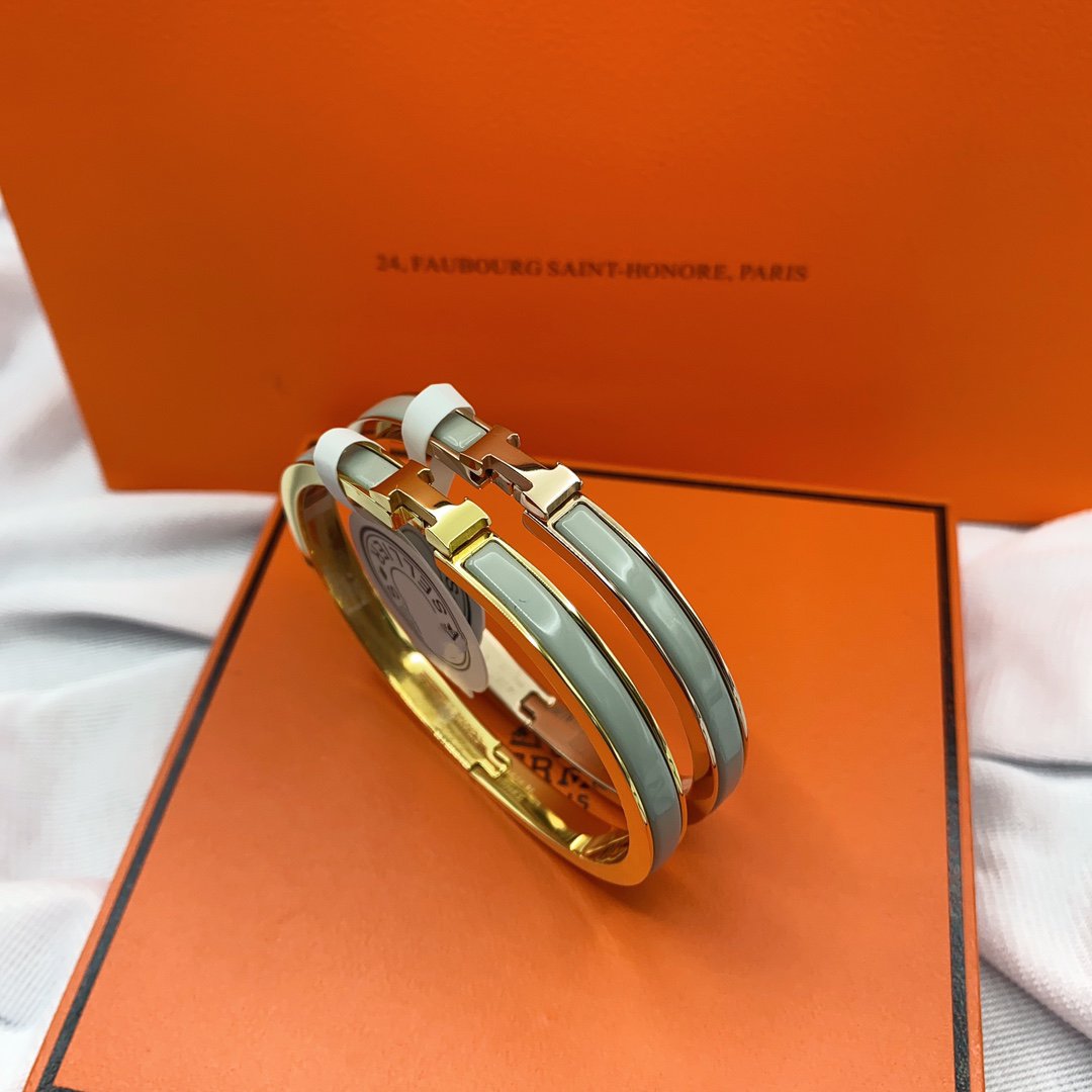 ¡®Lume Jewels¡¯CLASSIC HM CLIC GREEN 8MM ENAMEL BRACELET