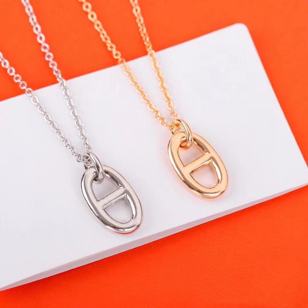 ¡®Lume Jewels¡¯HM PIG NOSE NECKLACE