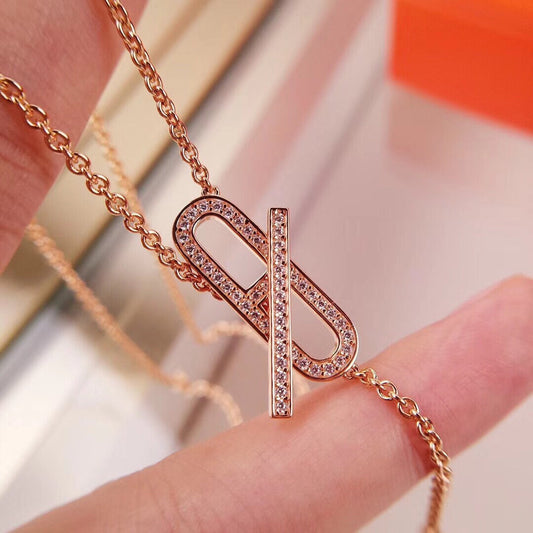 ¡®Lume Jewels¡¯HM FIRE PIG NOSE NECKLACE TRENDY STREET