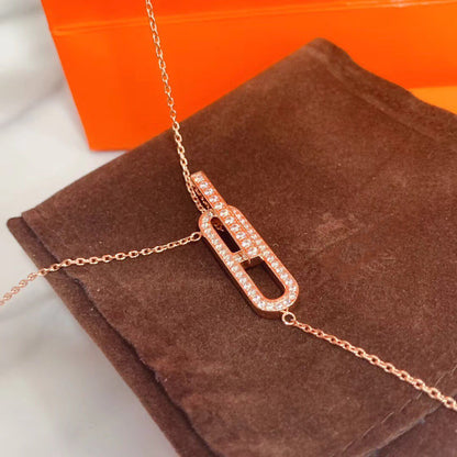 ¡®Lume Jewels¡¯HM NECKLACE PLATINUM ROSE GOLD DIAMOND