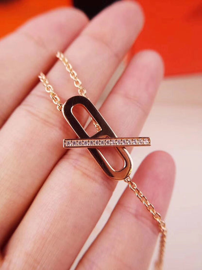¡®Lume Jewels¡¯HM NECKLACE PLATINUM ROSE GOLD DIAMOND