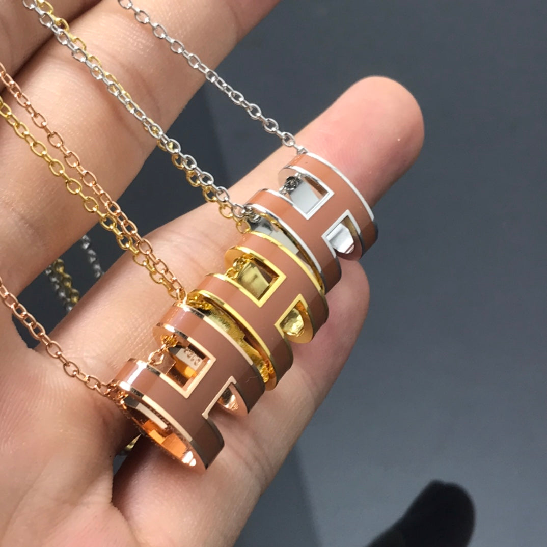 ¡®Lume Jewels¡¯H NECKLACE BROWN