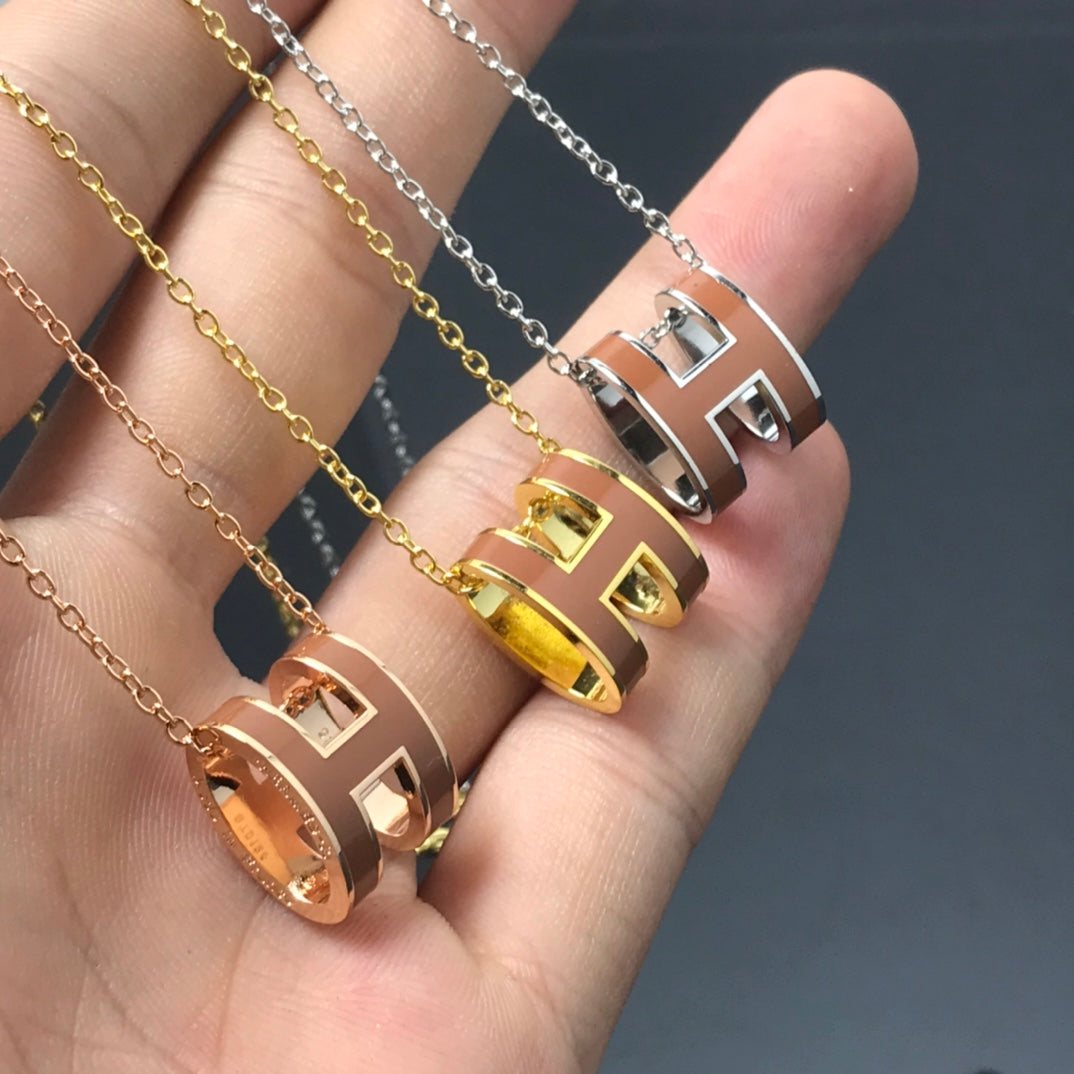 ¡®Lume Jewels¡¯H NECKLACE BROWN