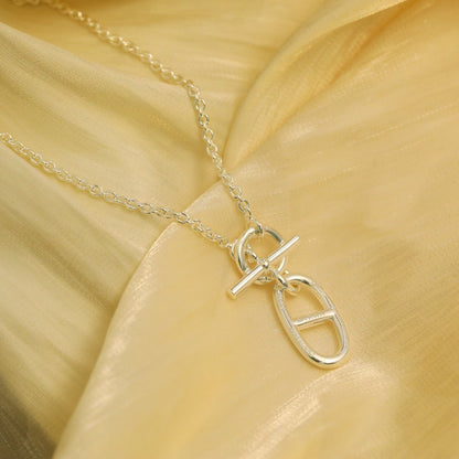 ¡®Lume Jewels¡¯HM CHAINE D'ANCRE PENDANT NECKLACE STERLING SILVER