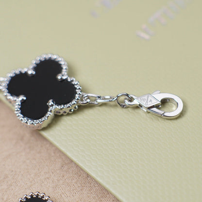 [Lume Jewels]New CLOVER 5 MOTIF ONYXS BRACELET COLLECTION
