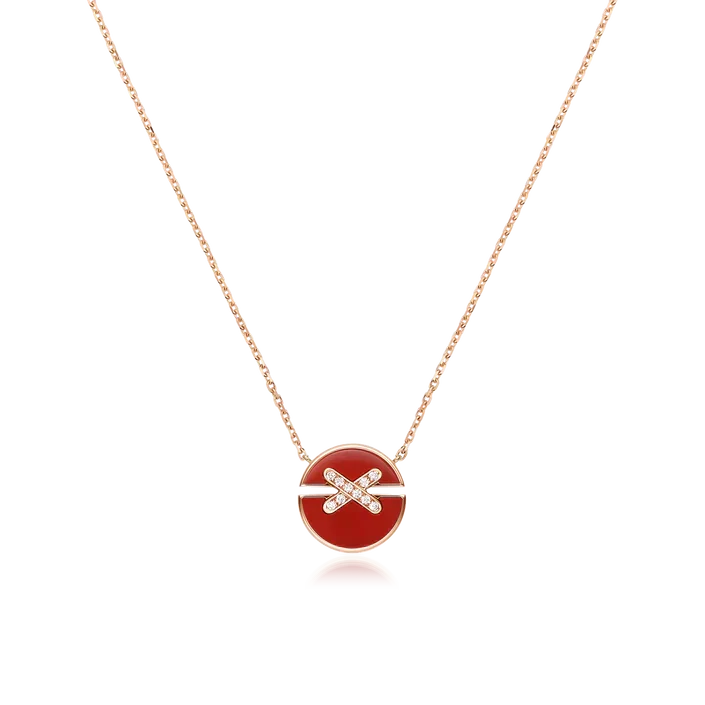¡®Lume Jewels¡¯JEUX DE ROSE GOLD DIAMOND NECKLACE
