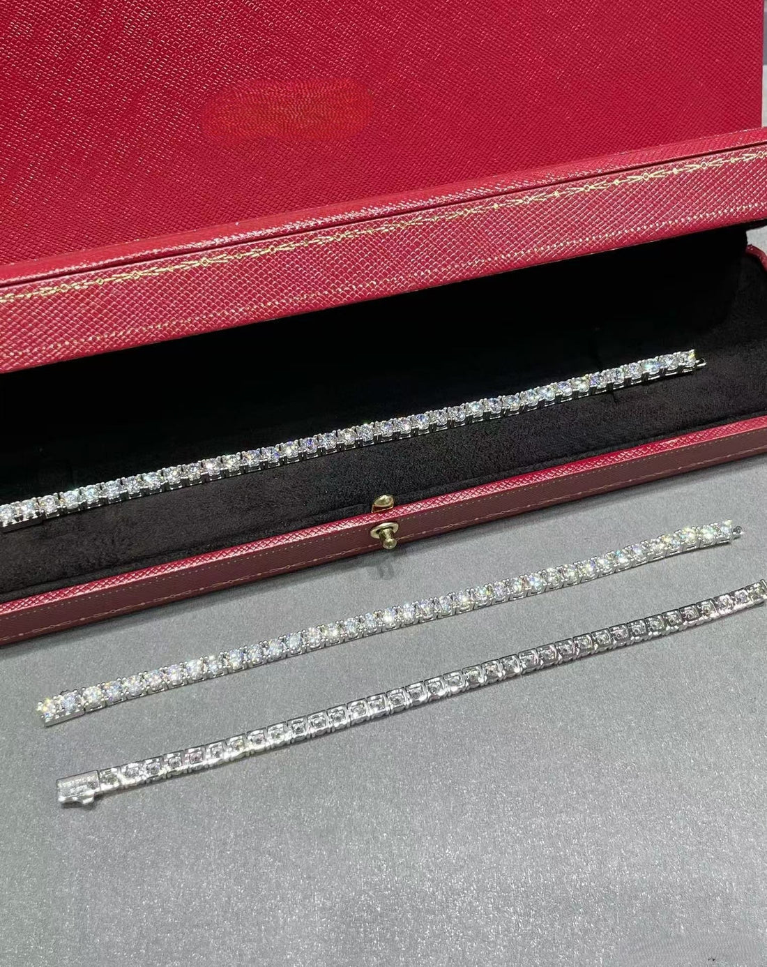 [Lume Jewels] TENNIS BRACELET WITH FULL DIAMOND SETTING