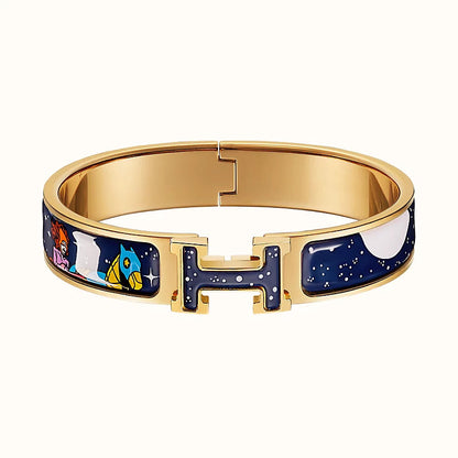 ¡®Lume Jewels¡¯H STAR AND MOON BRACELET 12MM