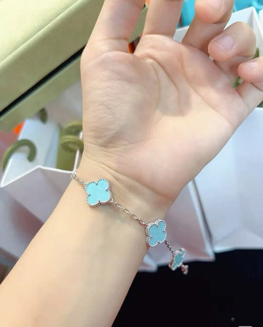 [Lume Jewels]Baby Blue Braided Bracelet