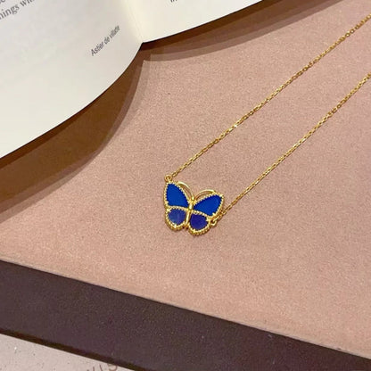 [Lume Jewels] 2026 NEW LUCKY BUTTERFLY 1 MOTIFS NECKLACE