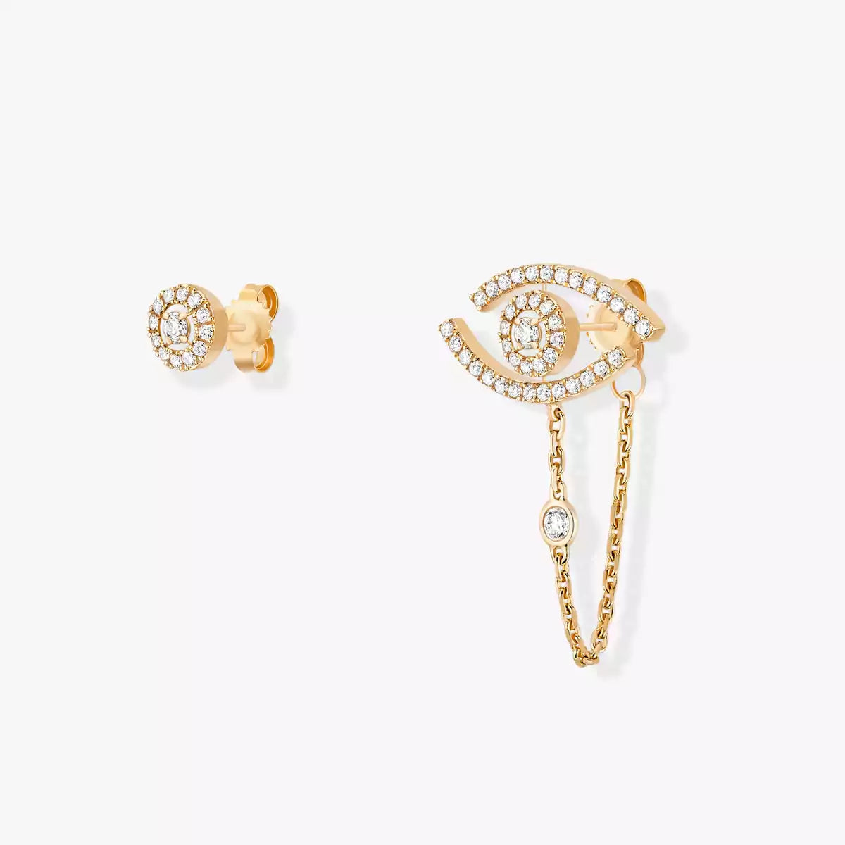 [Lume Jewels]Lucky Eye Diamond Earrings