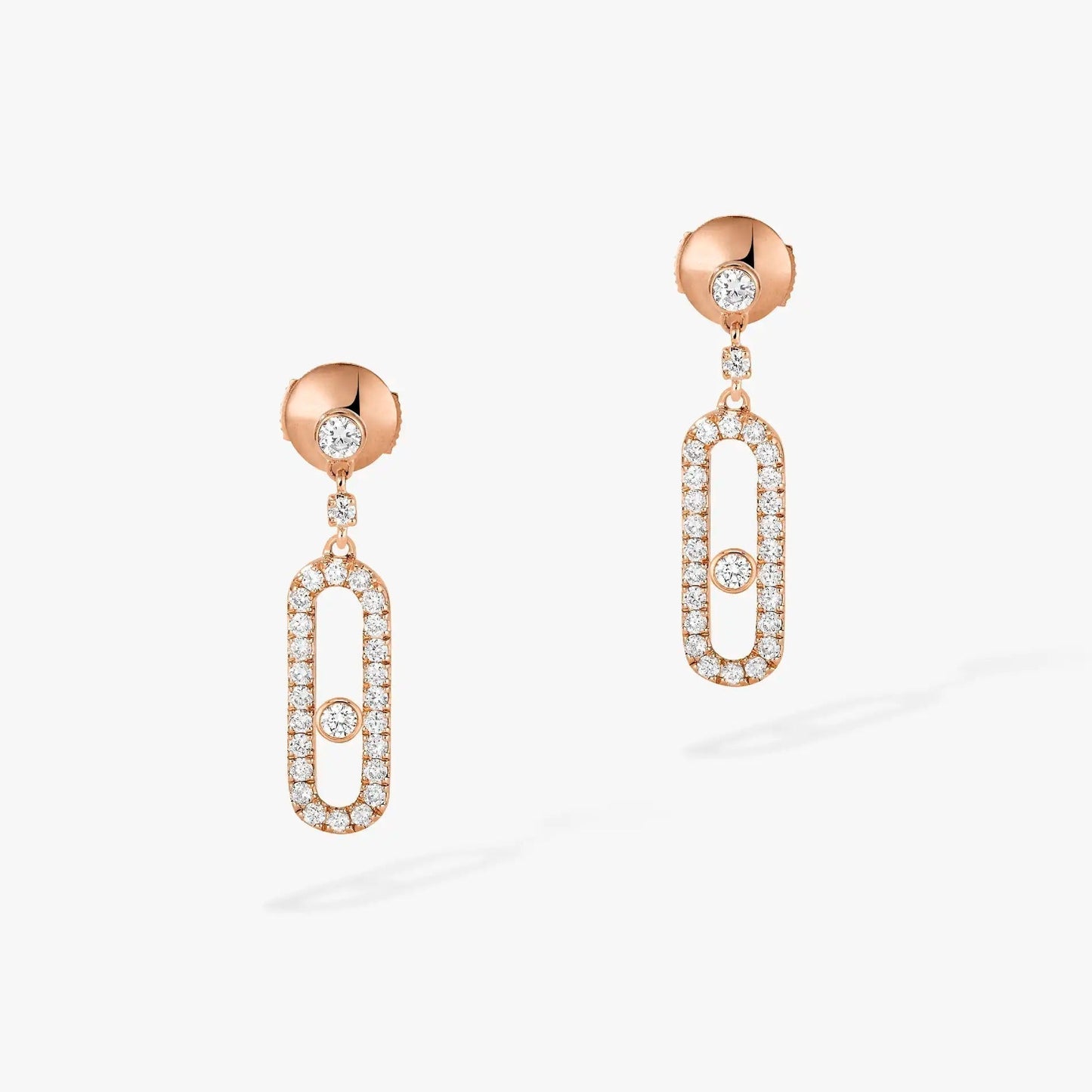[Lume Jewels]DORMEUSES MOVE UNO DIAMOND EARRINGS
