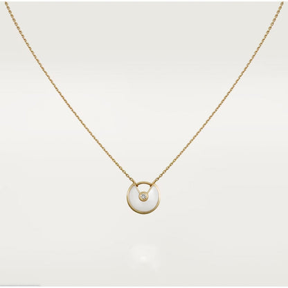 ¡®Lume Jewels¡¯AMULETTE ROSE GOLD MOP NECKLACE