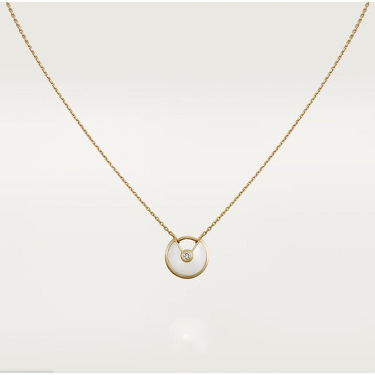 ¡®Lume Jewels¡¯AMULETTE ROSE GOLD MOP NECKLACE