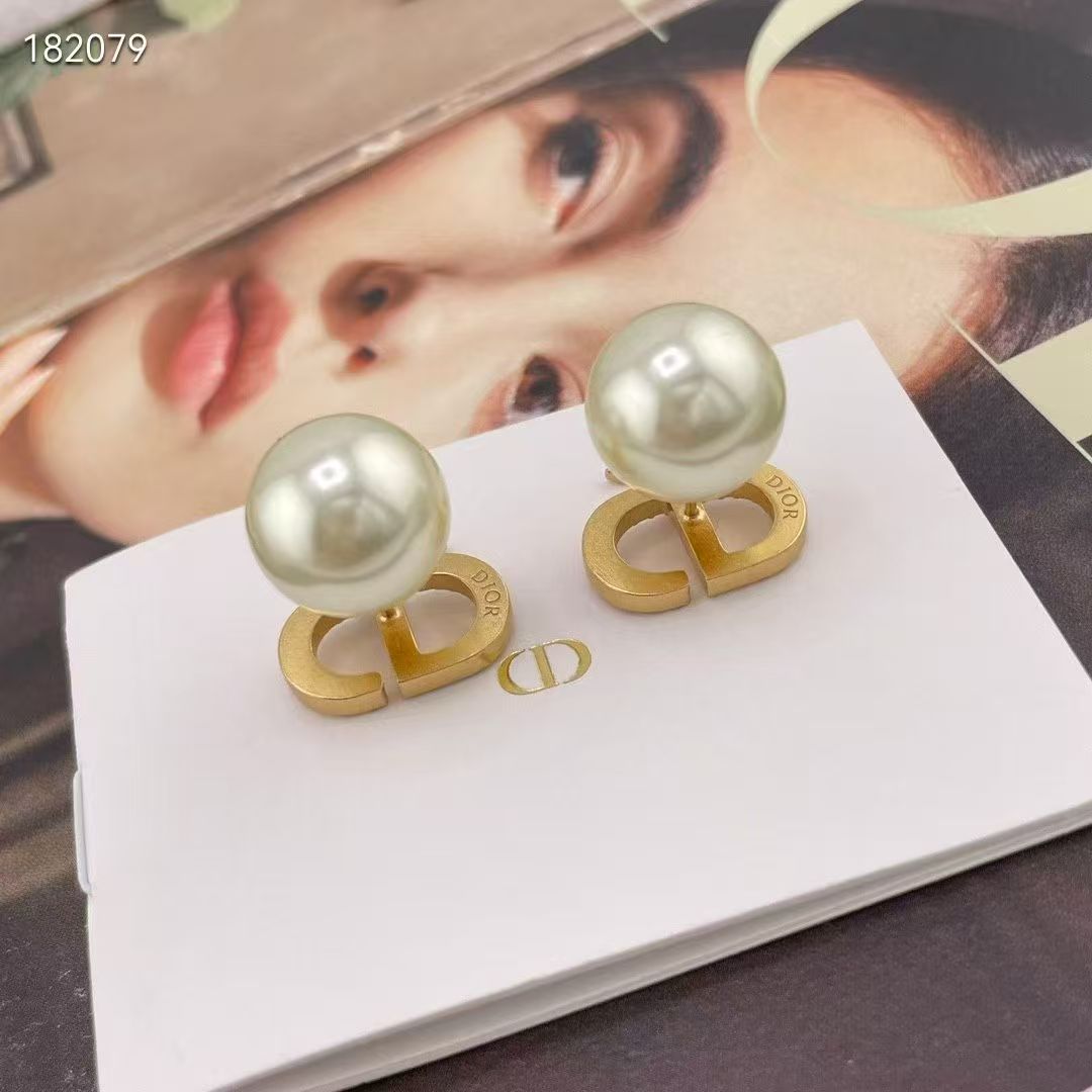 [Lume Jewels]CD Honeycomb Pearl Stud Earrings