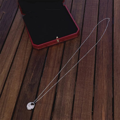 ¡®Lume Jewels¡¯AMULETTE SILVER FULL DIAMOND NECKLACE