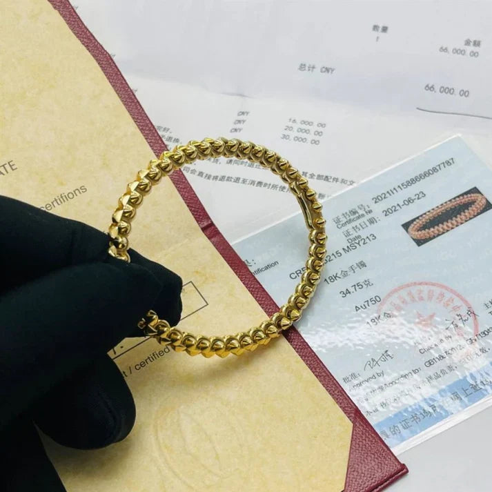 [Lume Jewels]CLASH PINK GOLD Silver   Gold  BRACELET
