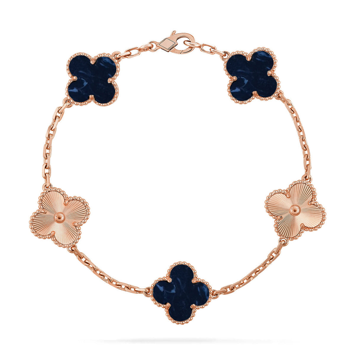 [Lume Jewels]New CLOVER 5 MOTIF PIETERSITE BRACELET COLLECTION