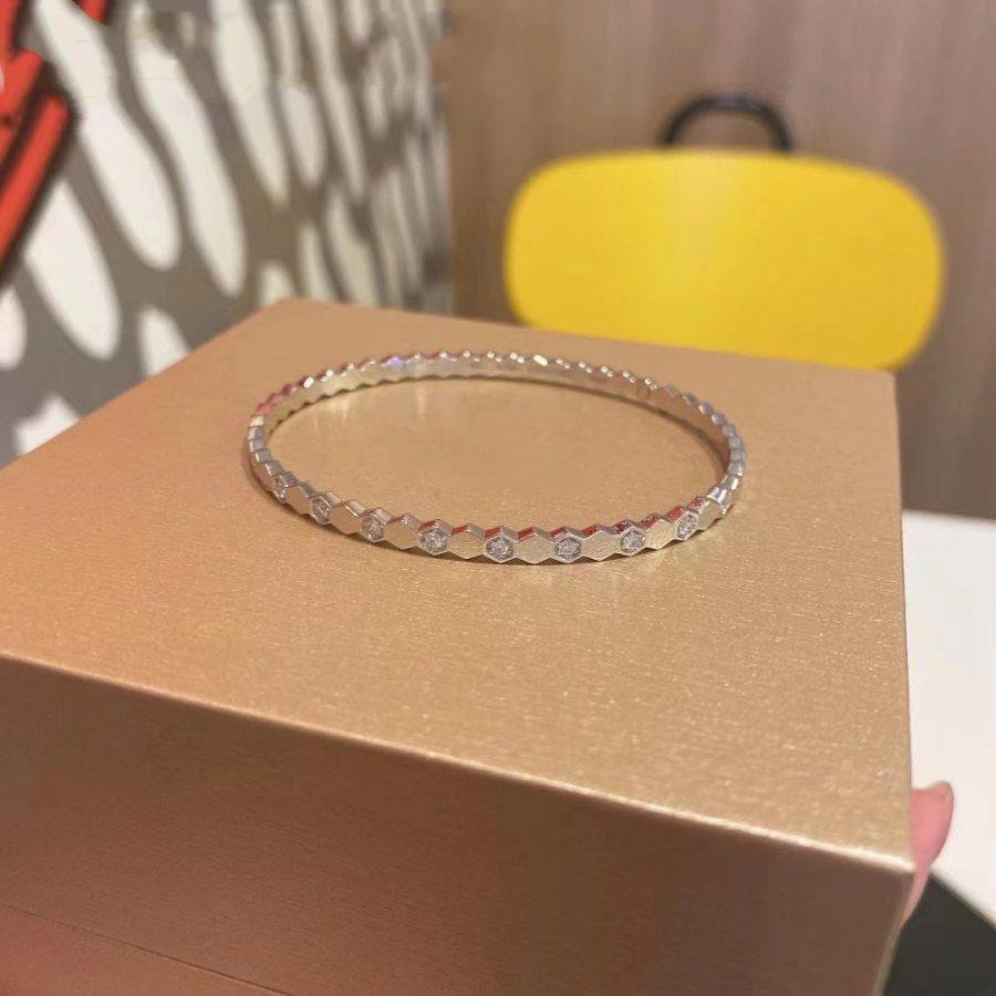¡®Lume Jewels¡¯BEE LOVE SILVER DIAMOND BRACELET