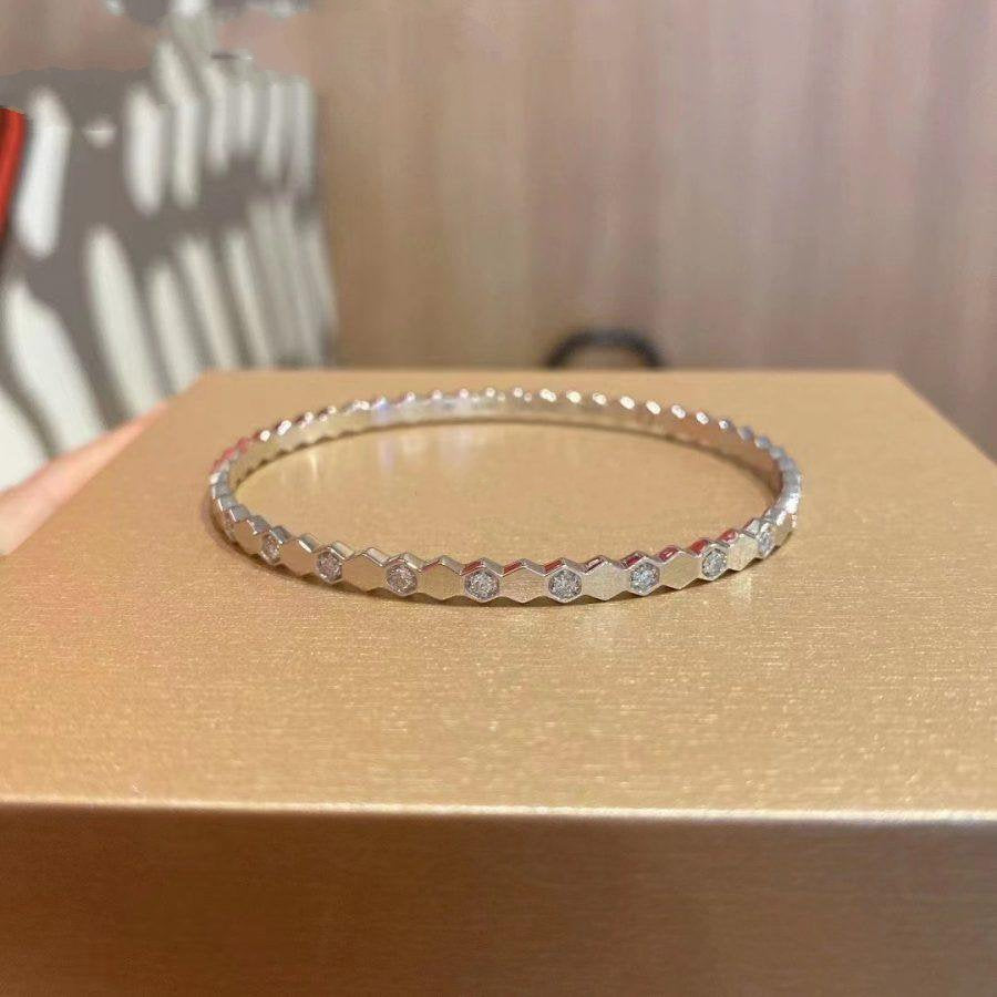 ¡®Lume Jewels¡¯BEE LOVE SILVER DIAMOND BRACELET