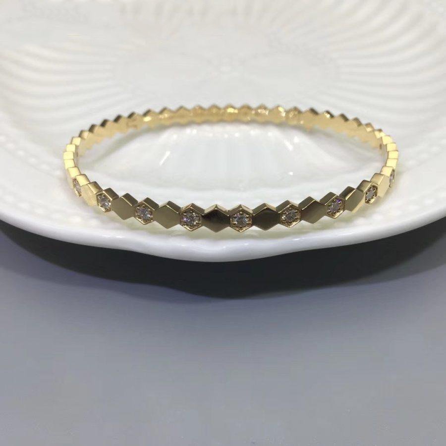 ¡®Lume Jewels¡¯BEE LOVE GOLD DIAMOND BRACELET