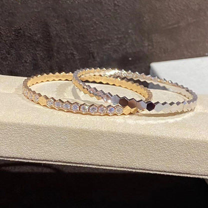 ¡®Lume Jewels¡¯BEE LOVE GOLD BRACELET FULL DIAMOND