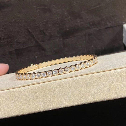 ¡®Lume Jewels¡¯BEE LOVE GOLD BRACELET FULL DIAMOND