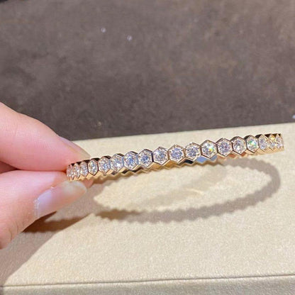 ¡®Lume Jewels¡¯BEE LOVE GOLD BRACELET FULL DIAMOND