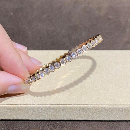 ¡®Lume Jewels¡¯BEE LOVE GOLD BRACELET FULL DIAMOND