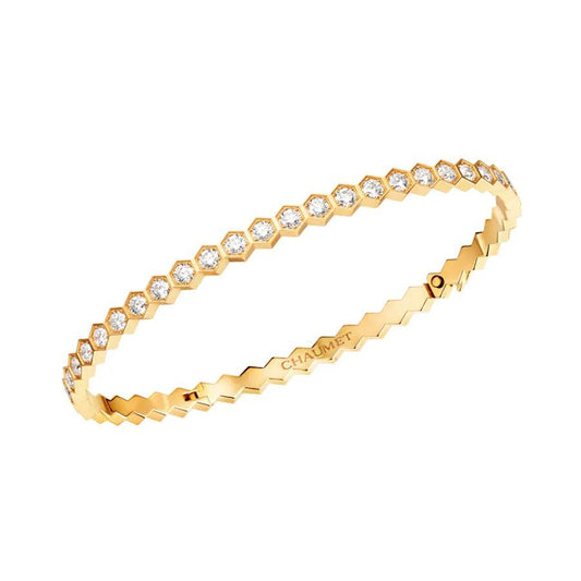 ¡®Lume Jewels¡¯BEE LOVE GOLD BRACELET FULL DIAMOND