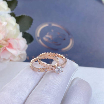 ¡®Lume Jewels¡¯BEE LOVE RING PINK GOLD DIAMOND