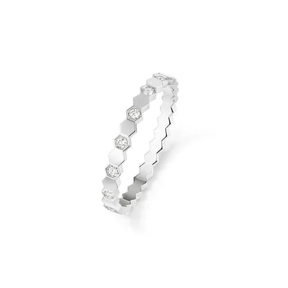 ¡®Lume Jewels¡¯BEE LOVE RING SILVER DIAMOND