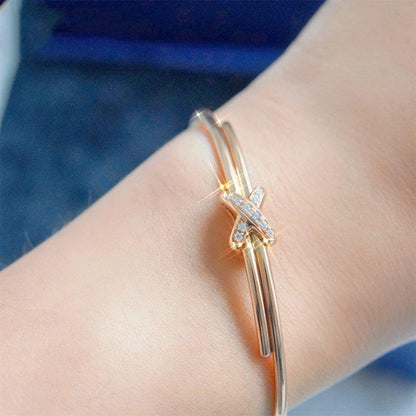 ¡®Lume Jewels¡¯JEUX DE BRACELET PINK GOLD DIAMONDS
