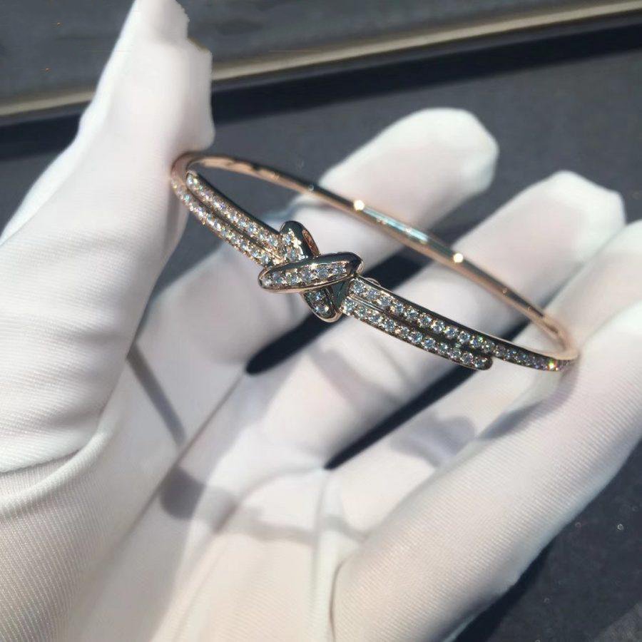 ¡®Lume Jewels¡¯JEUX DE BRACELET DIAMONDS PINK GOLD